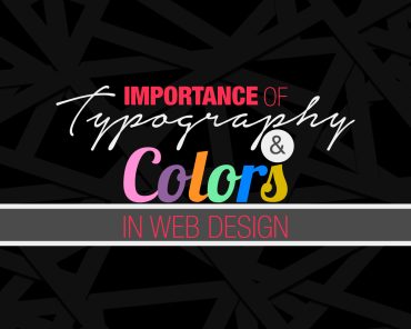 Importance of Typography & Colors  in Web Design – Infographics