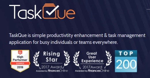 Taskque certification for social proof